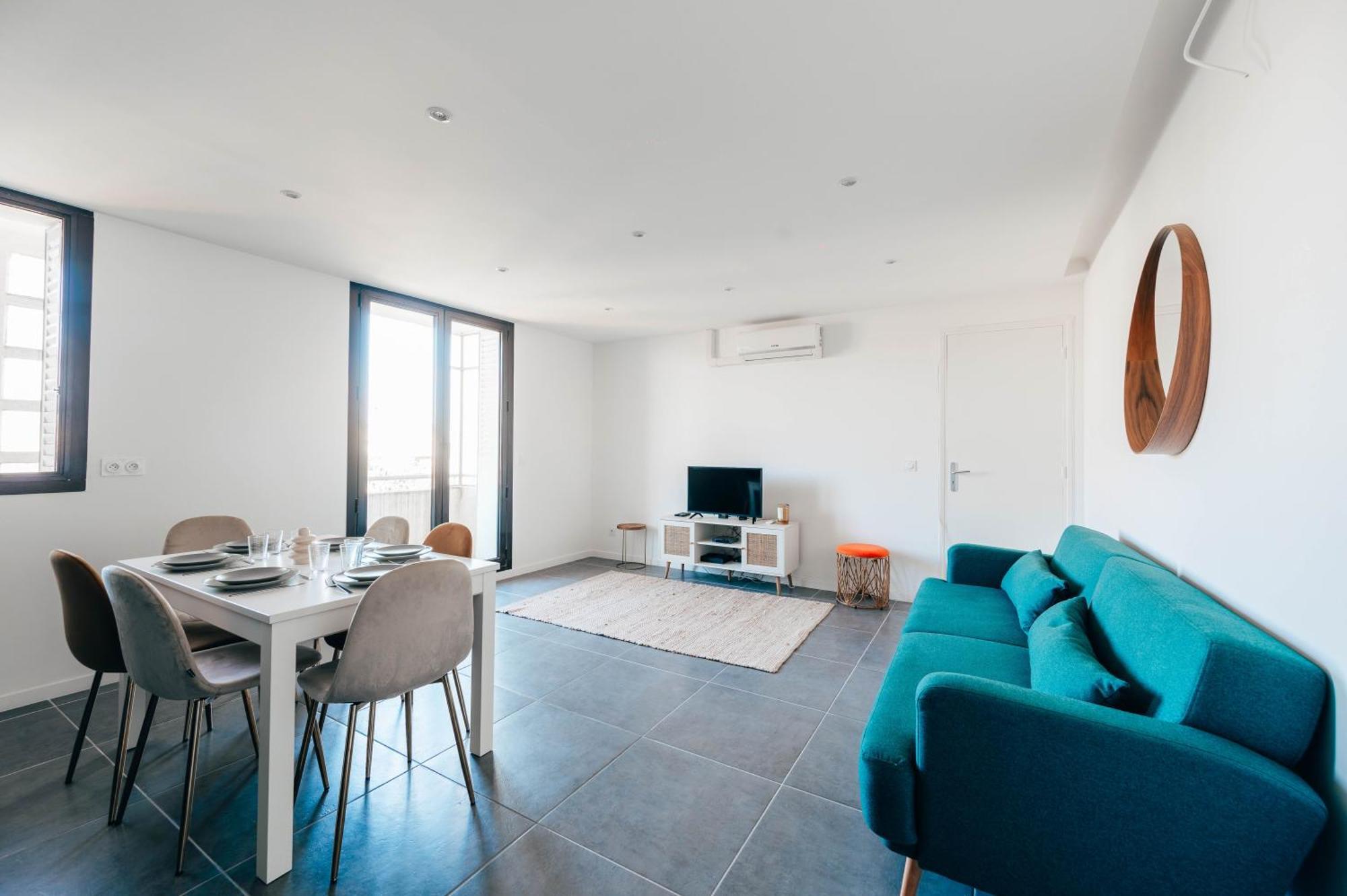 Ferienwohnung Velodrome 6 Couchages Avec Clim Marseilles Exterior foto