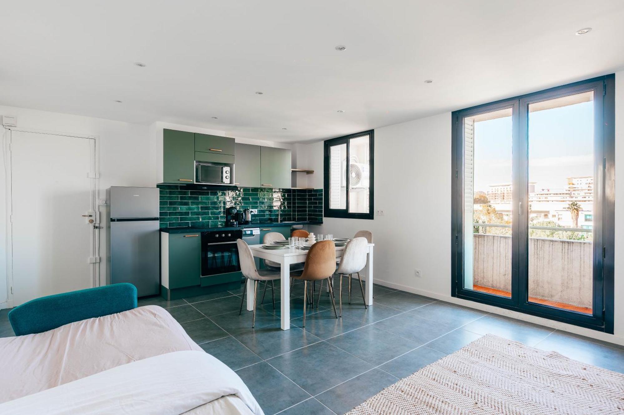 Ferienwohnung Velodrome 6 Couchages Avec Clim Marseilles Exterior foto