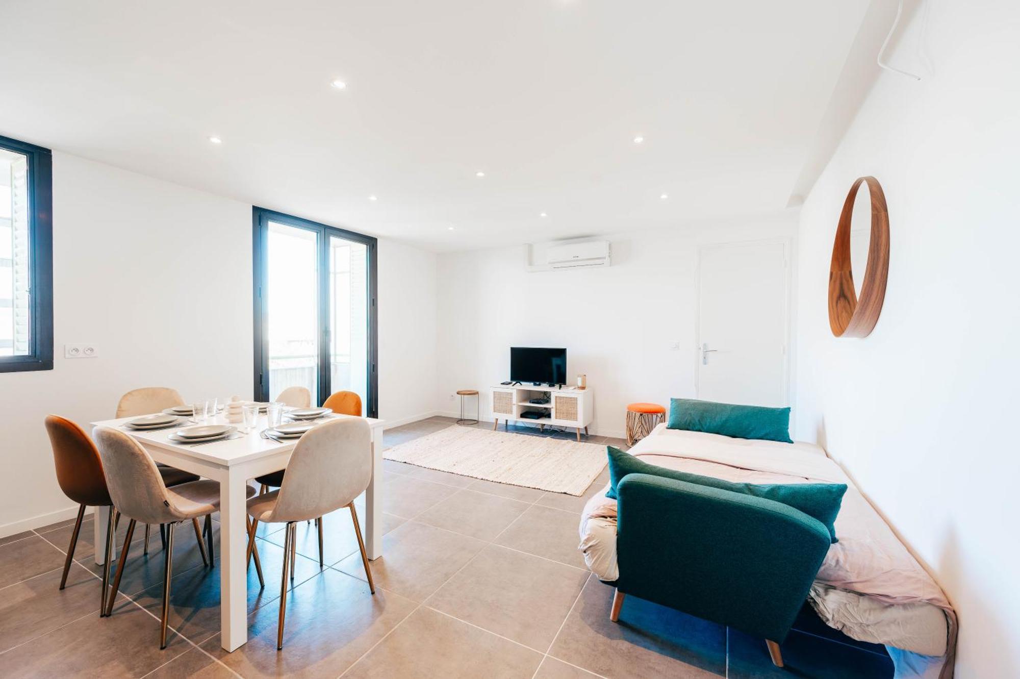 Ferienwohnung Velodrome 6 Couchages Avec Clim Marseilles Exterior foto